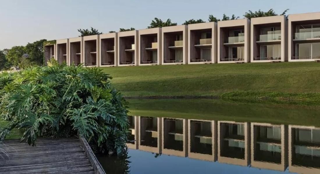 O hotel Fasano Boa Vista, no interior de São Paulo