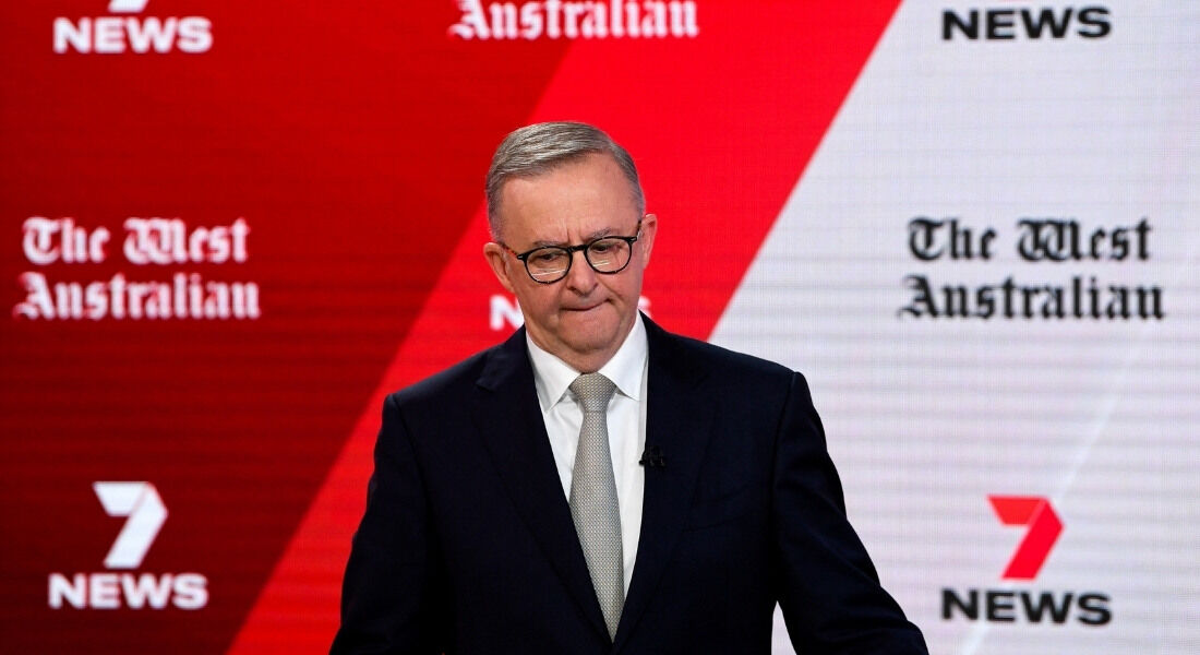 Anthony Albanese é líder do Partido Trabalhista, que lidera as pesquisas até o momento