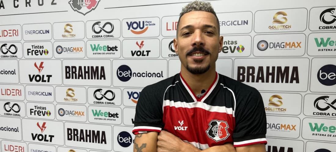 Hugo Cabral, novo jogador do Santa Cruz 