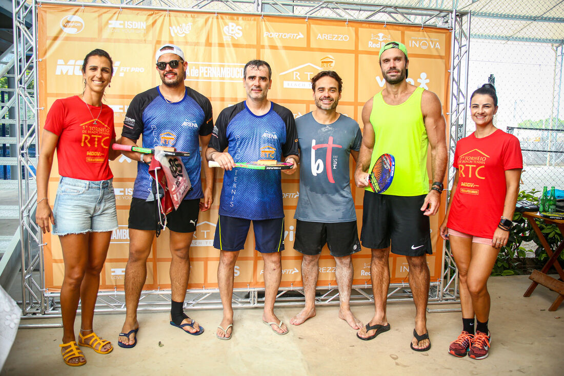 1&ordm; Torneio de Beach Tennis do RTC conheceu últimos campeões neste domingo