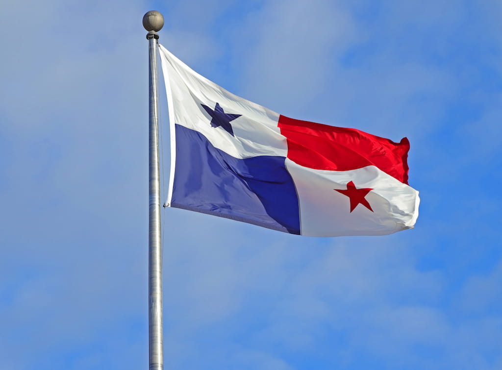 Bandeira do Panamá.