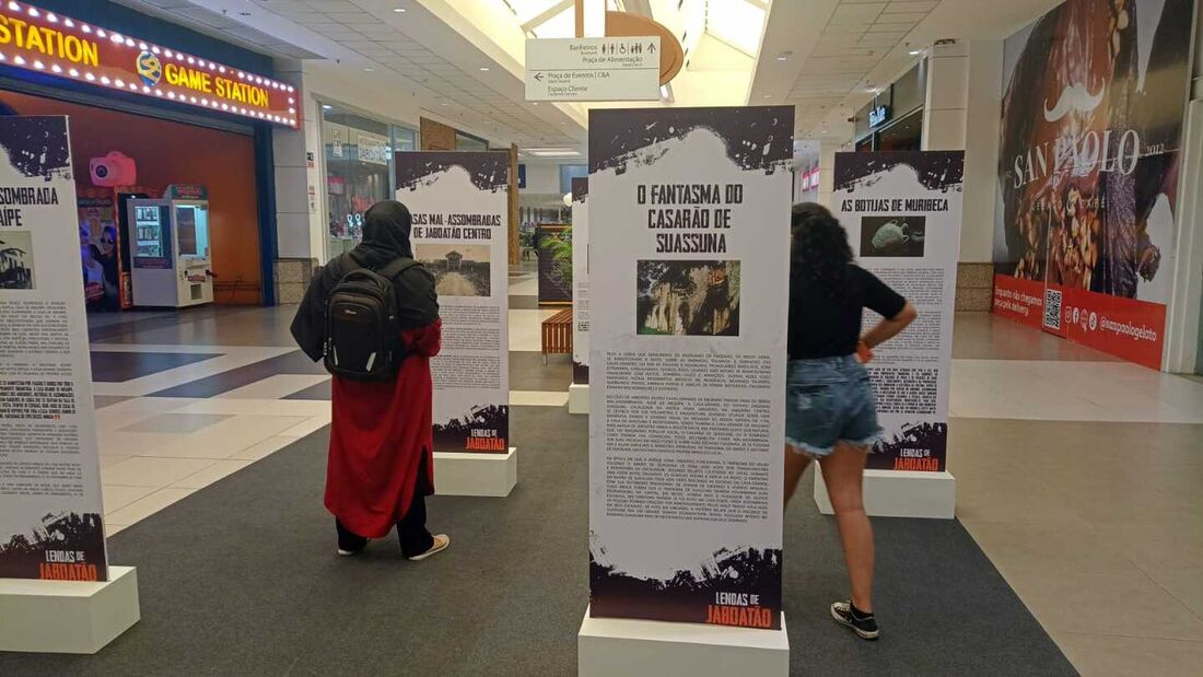 Shopping Guararapes homenageia Jaboatão com exposição sobre lendas da cidade