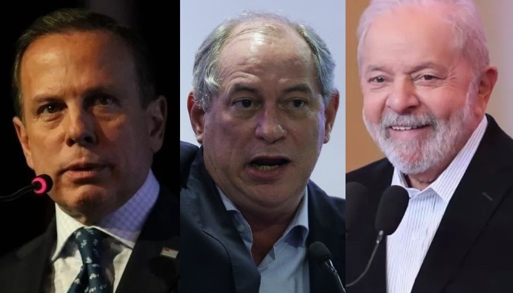Doria, Ciro e Lula
