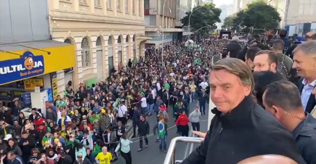 O evento organizado por grupos evangélicos voltou a ser realizado na capital paranaense após dois anos. A marcha havia sido interrompida em virtude da pandemia de covid-19