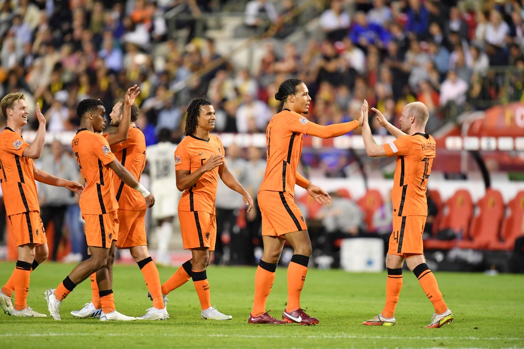 Bélgica 1x4 Holanda, pela Liga das Nações