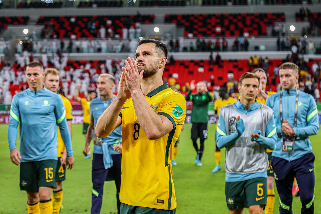 Capitão da seleção australiana, Bailey Wright