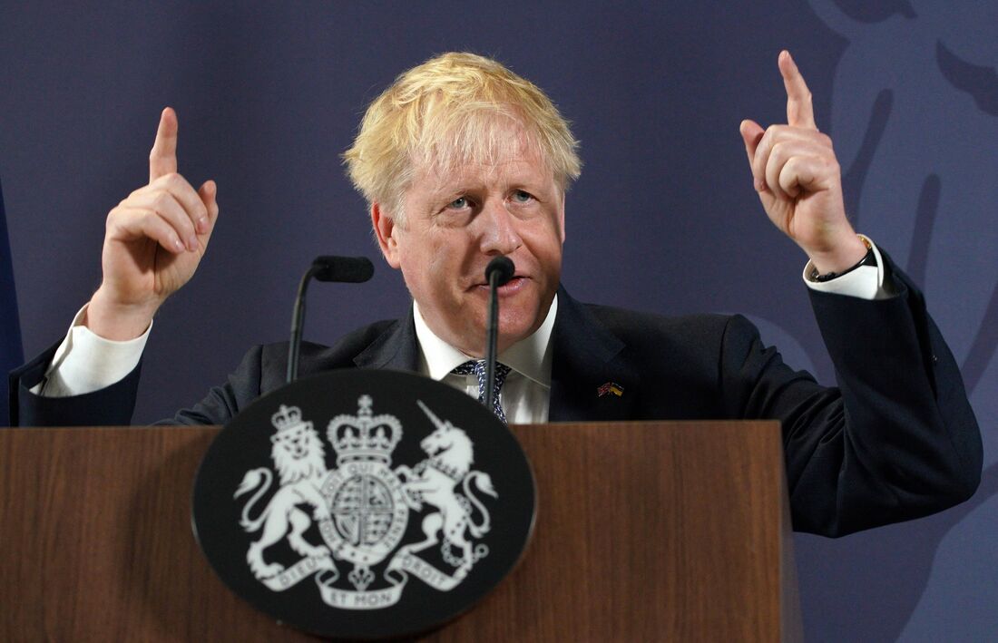 Boris Johnson, o primeiro-ministro britânico 