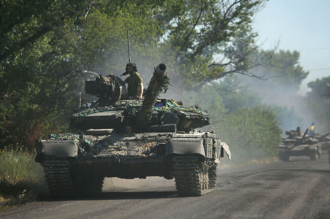 As tropas ucranianas resistiram durante semanas na cidade de Severodonetsk