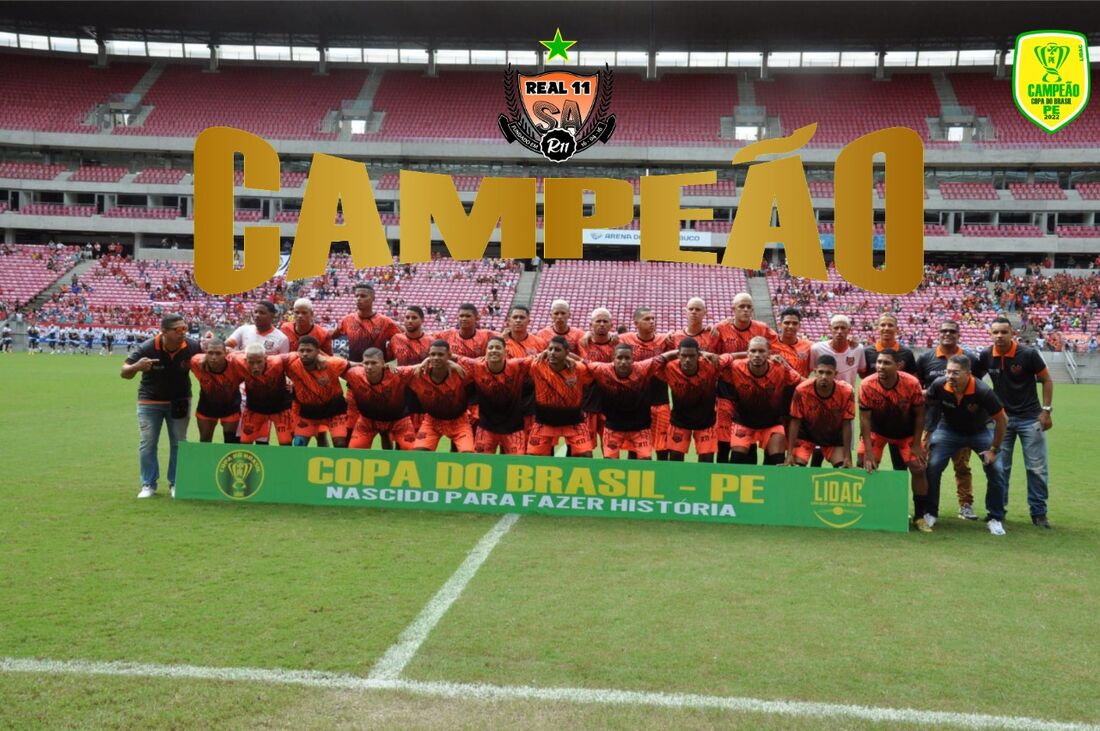 Real Onze de Santo Amaro é campeão da Copa do Brasil PE - Folha PE