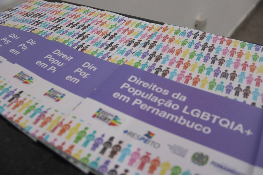 Cartilha "Direitos da População LGBTQIA+ em Pernambuco", lançada nesta terça-feira (28)