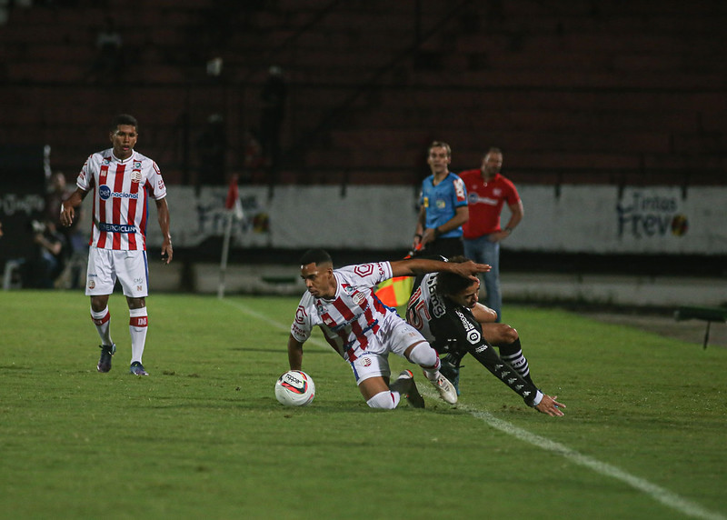 O Náutico jogou uma vez no Arruda nesta Série B, contra o Vasco 