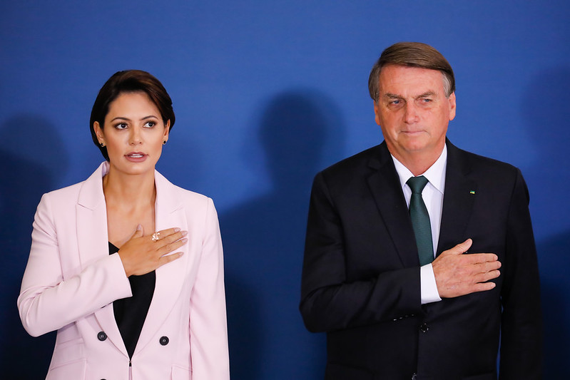 Michelle e Jair Bolsonaro