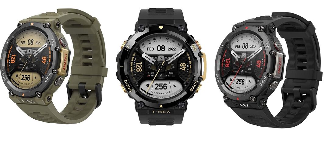 A Amazfit anunciou nesta terça-feira (28), o lançamento de seu novo smartwatch T-Rex 2