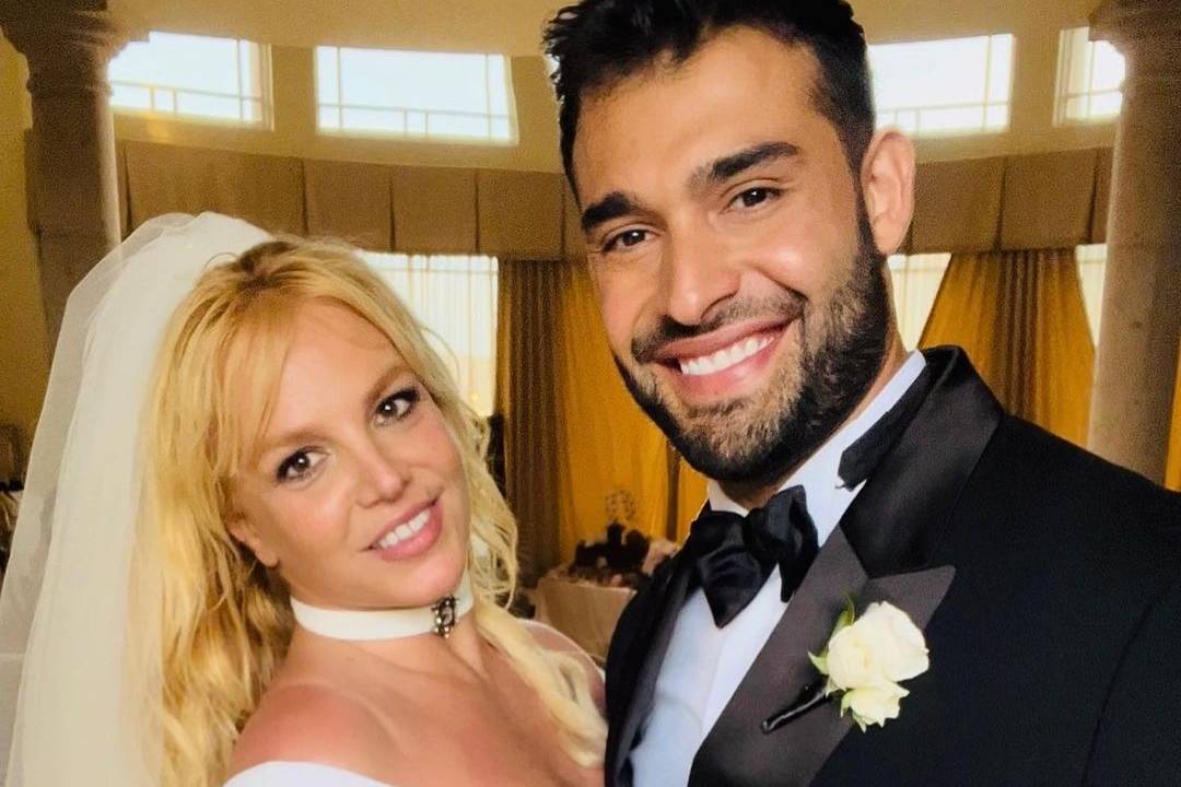 Britney Spears e seu marido, Sam Asghari