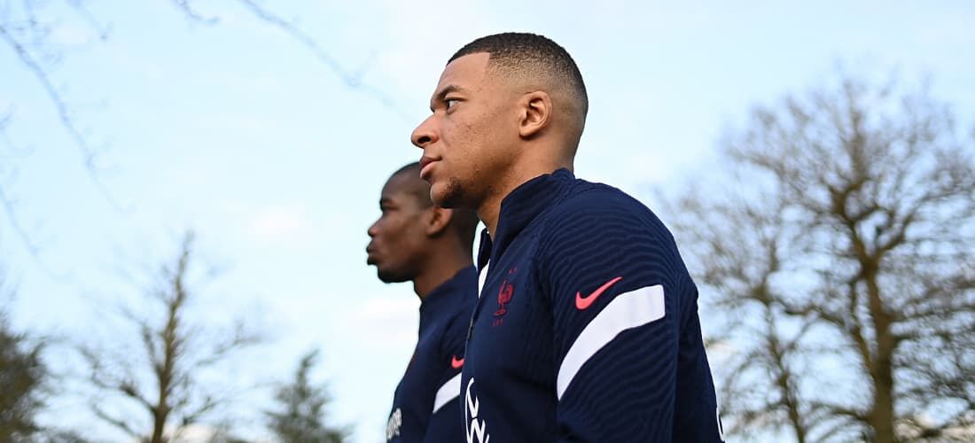 Mbappé, jogador da França e do PSG