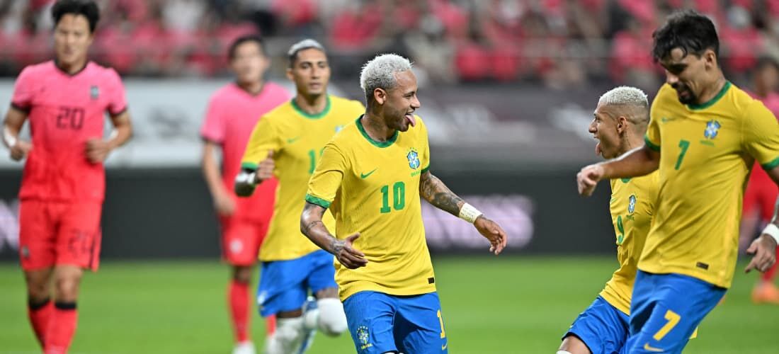 Brasil goleia a Coreia do Sul no primeiro amistoso da reta final de  preparao para a Copa do Mundo - Folha PE