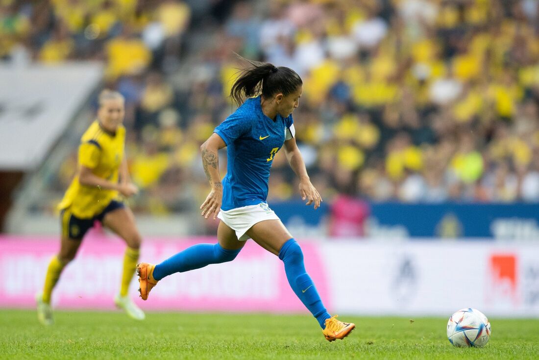 Brasil perde da Suécia, em último jogo antes da Copa América Feminina