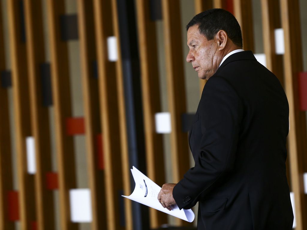 O vice-presidente da República, Hamilton Mourão