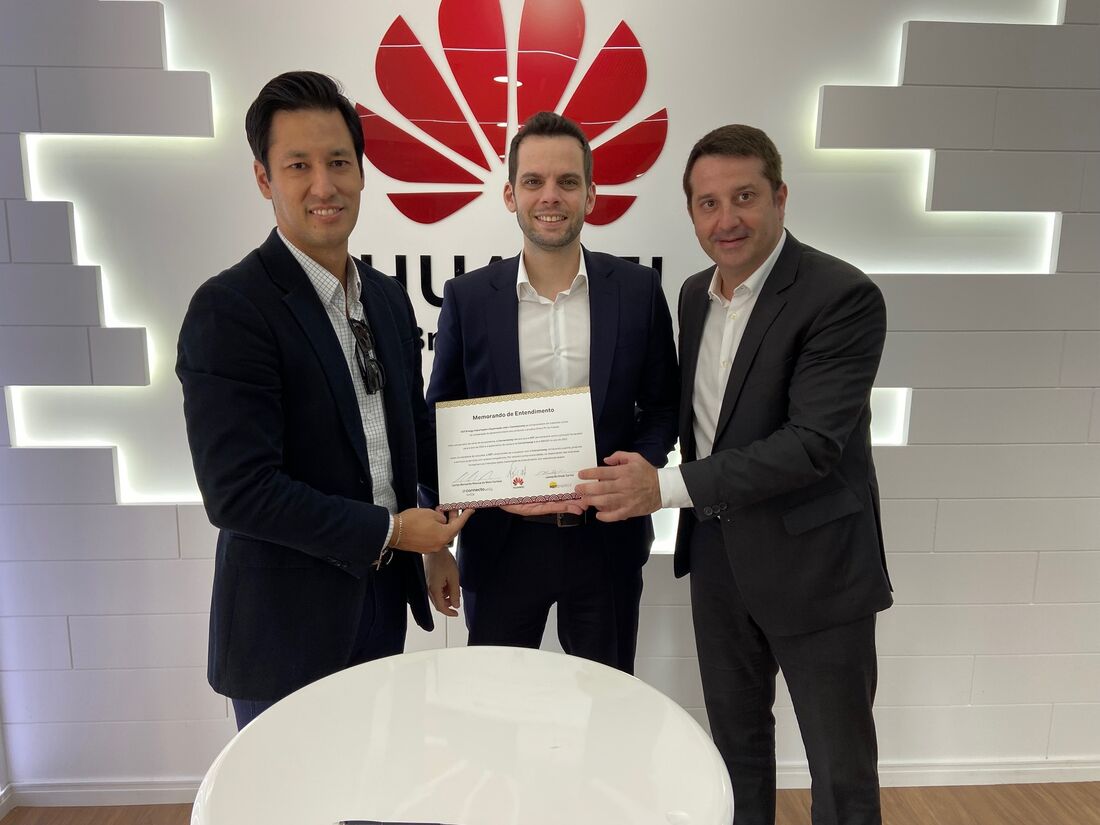 Connectoway assina acordo com a Huawei