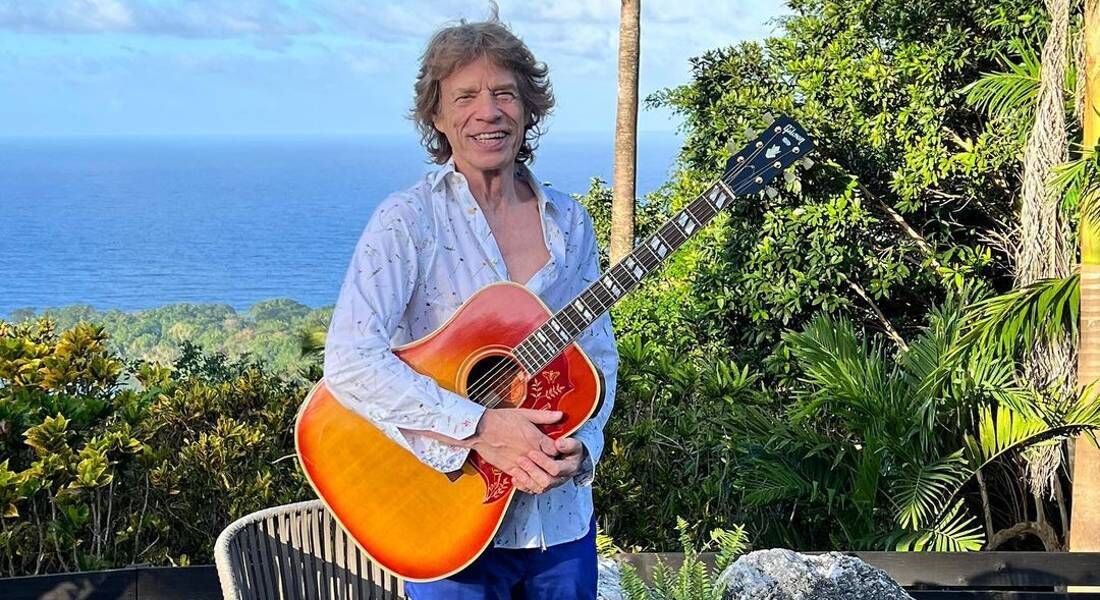 Mick Jagger, cantor dos Rolling Stones 