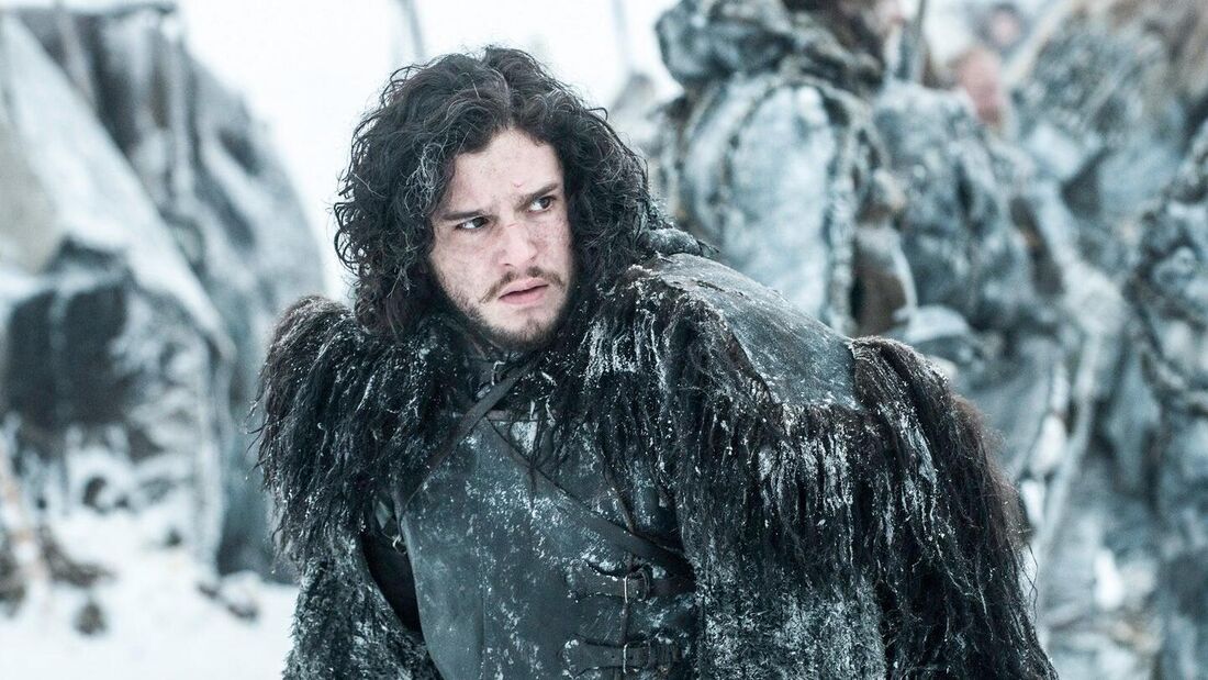 Kit Harington como Jon Snow em Game of Thrones