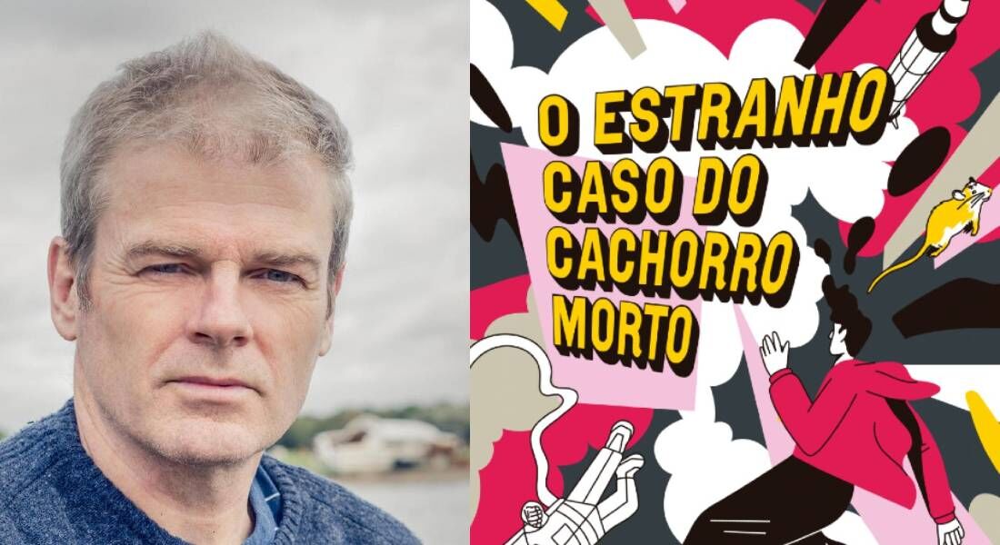 O livro 'O Curioso Caso do Cachorro Morto' é escrito por Mark Haddon