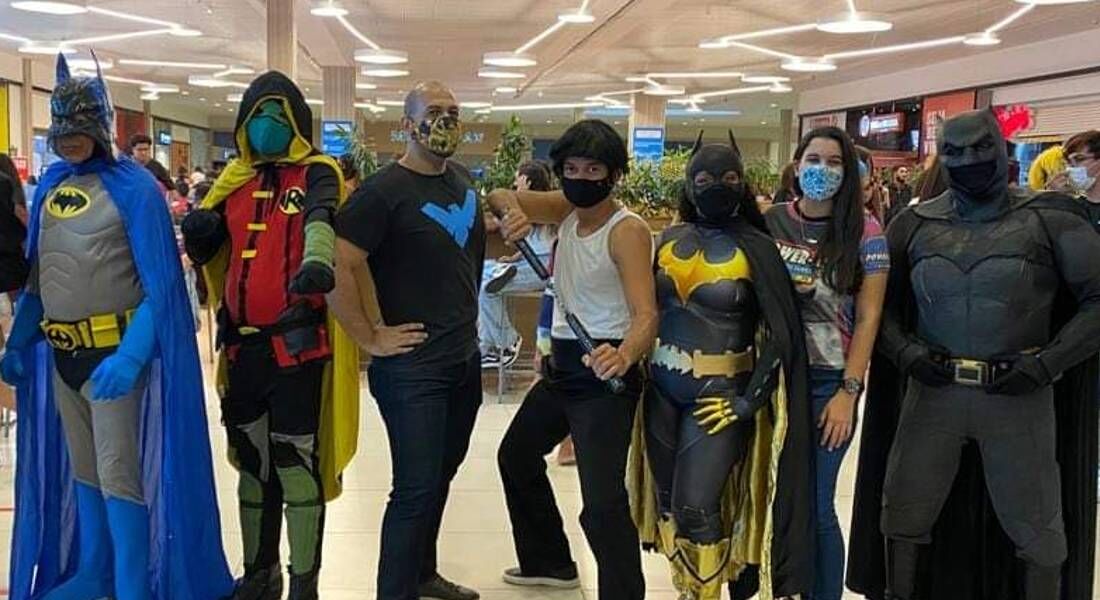 Cosplays na feira geek Power-Kon Recife