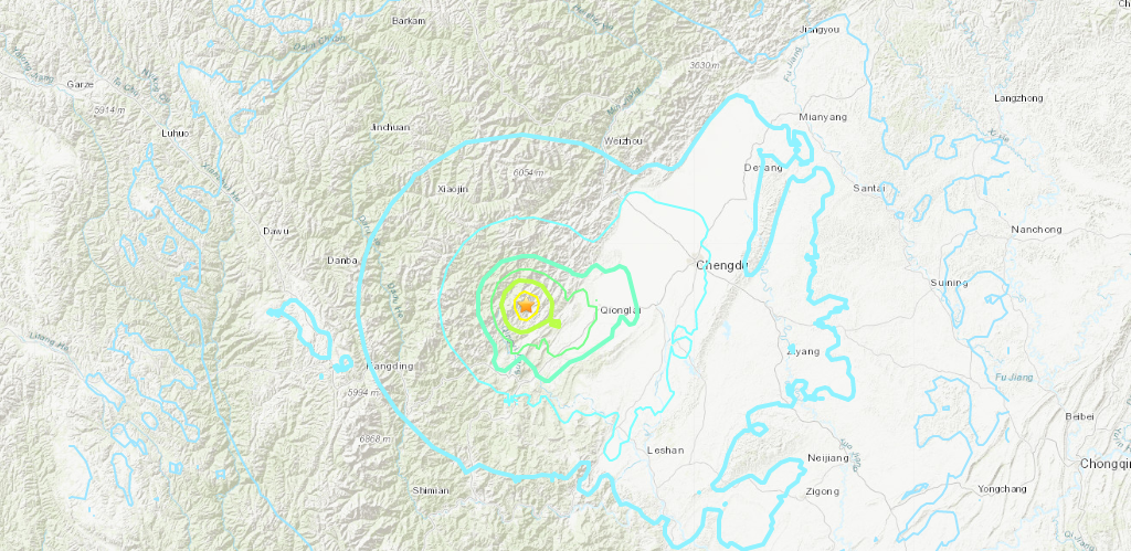 Terremoto na China