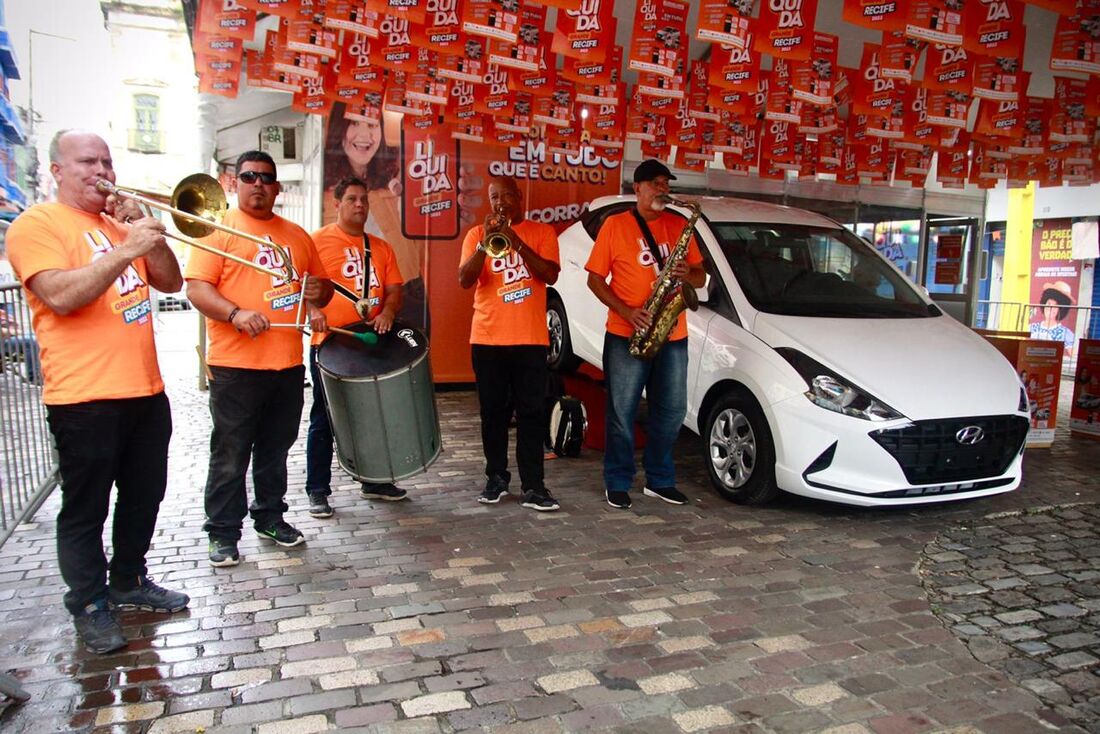 Lançamento da campanha, no Recife