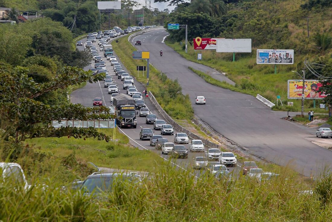 Lentidão na BR-232