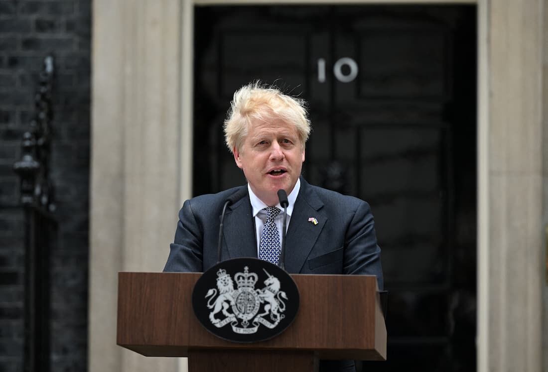 Boris Johnson renuncia ao cargo de primeiro-ministro do Reino Unido