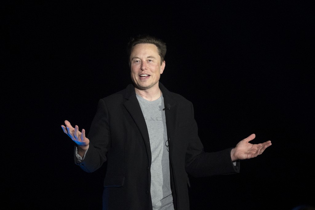 Elon Musk, presidente da Tesla e da SpaceX