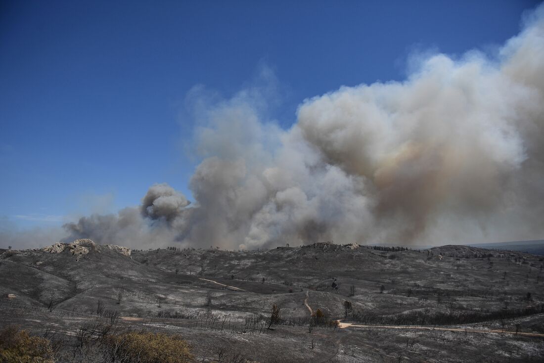 Incêndio na França