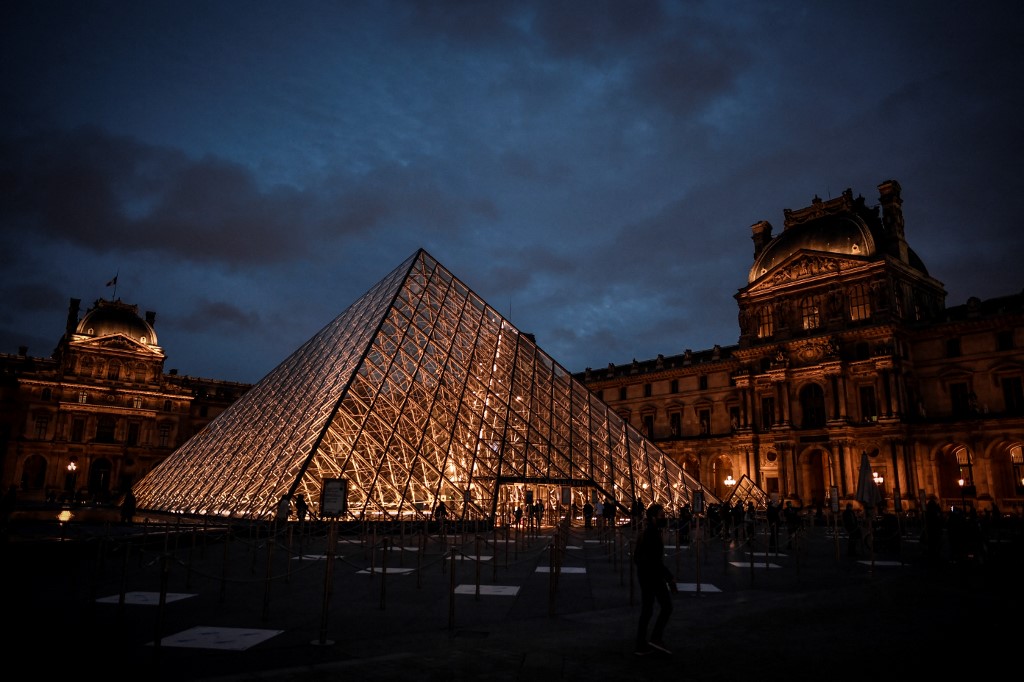 Museu do Louvre, em Paris