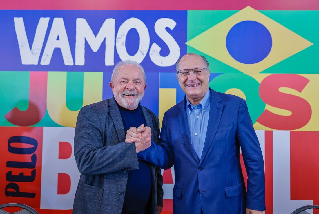 Lula e Geraldo Alckmin