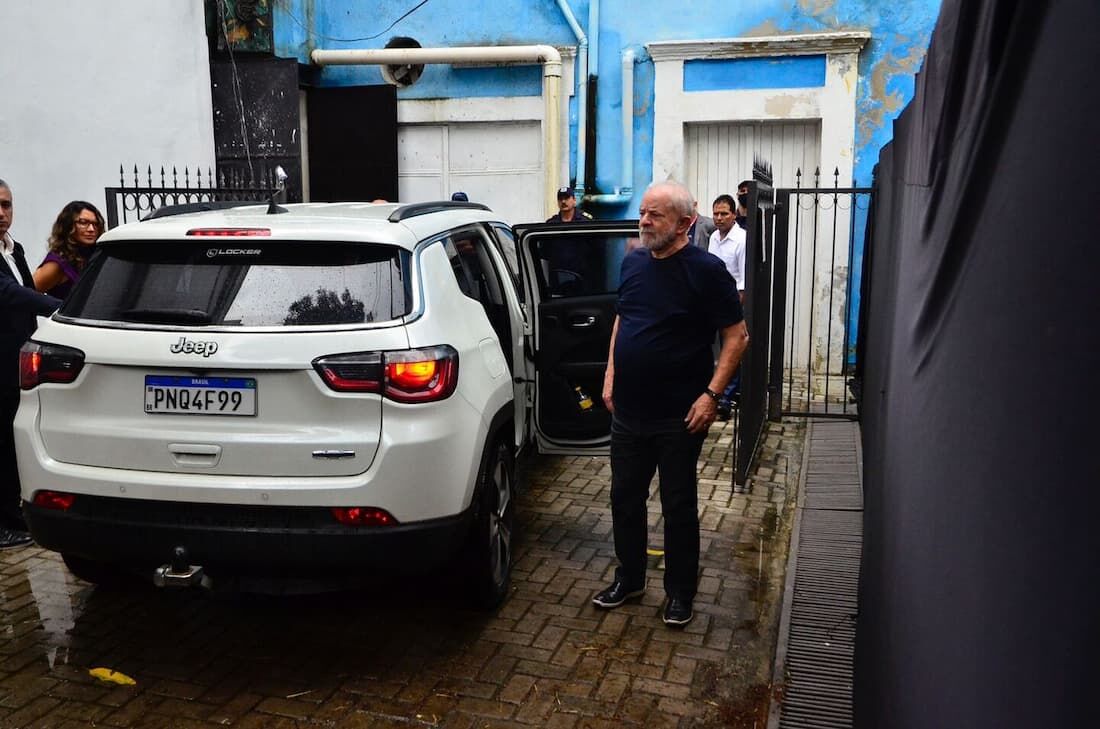 Lula chega ao Teatro do Parque