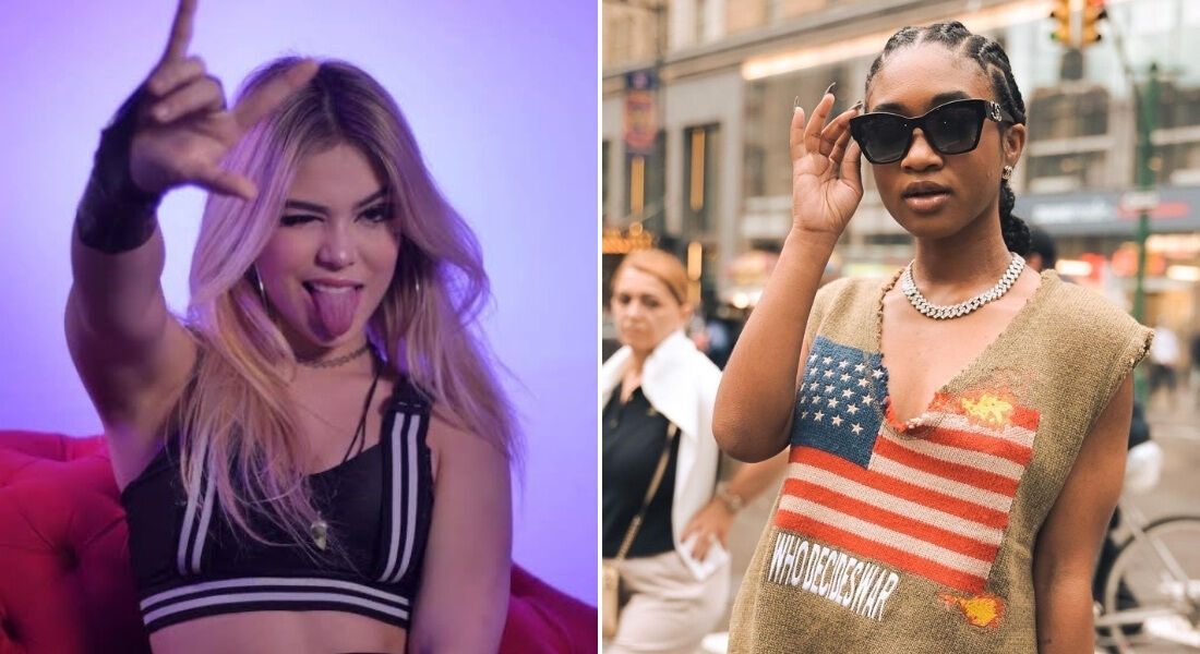 Melody e Nija Charles, coescritora de 'Positions' de Ariana Grande