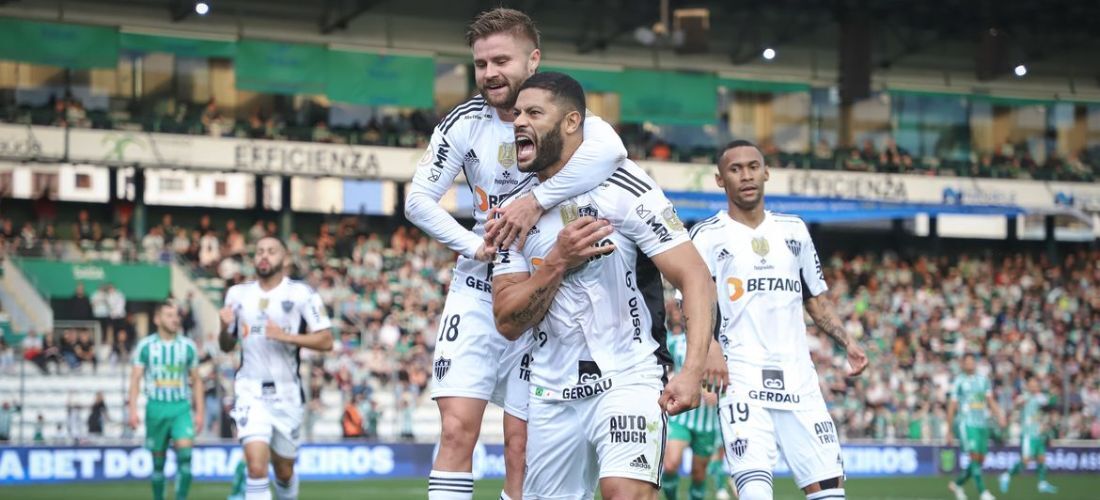 Hulk fez seu 20&ordm; gol de pênalti pelo Galo em 23 cobranças