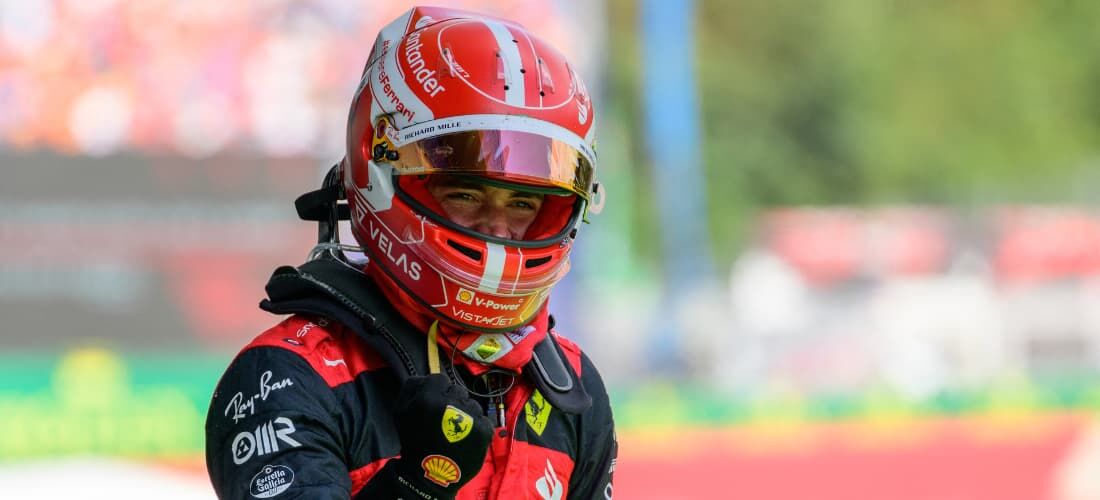 Charles Leclerc, da Ferrari, venceu sua terceira corrida na temporada