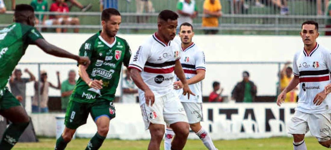 Santa Cruz e Lagarto-Se ficaram no zero a zero no primeiro turno 