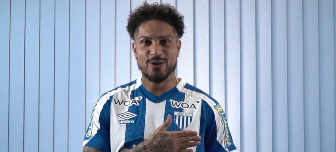 Paolo Guerrero, novo reforço do Avaí