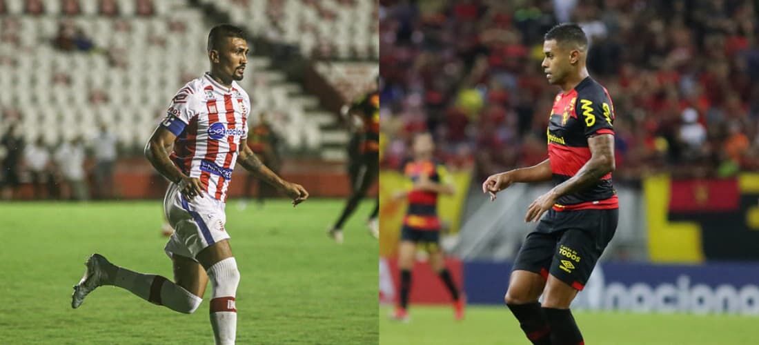 Náutico e Sport sofrem com a ausência de goleadores no primeiro turno da Série B