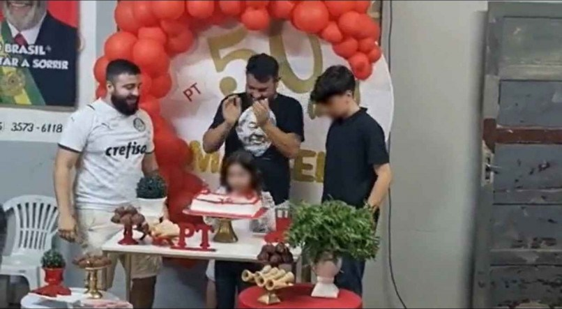 Comemoração do aniversário de Marcelo 