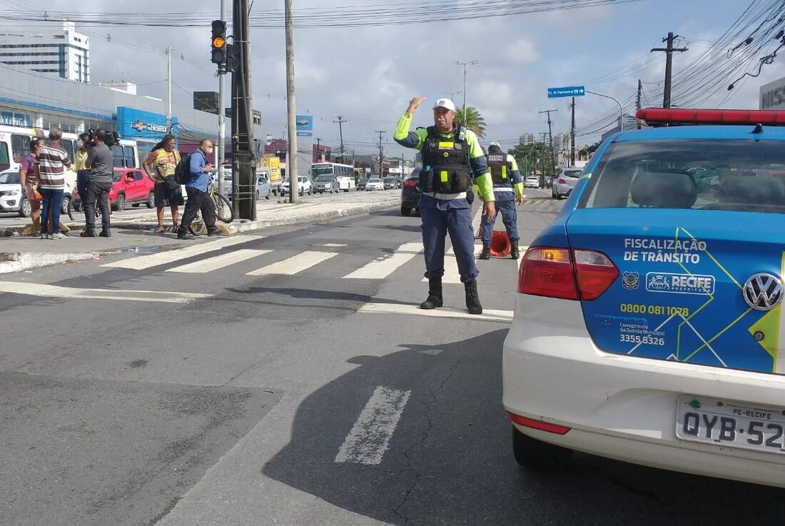 Idoso morre atropelado na Av. Caxangá, na Zona Oeste do Recife 