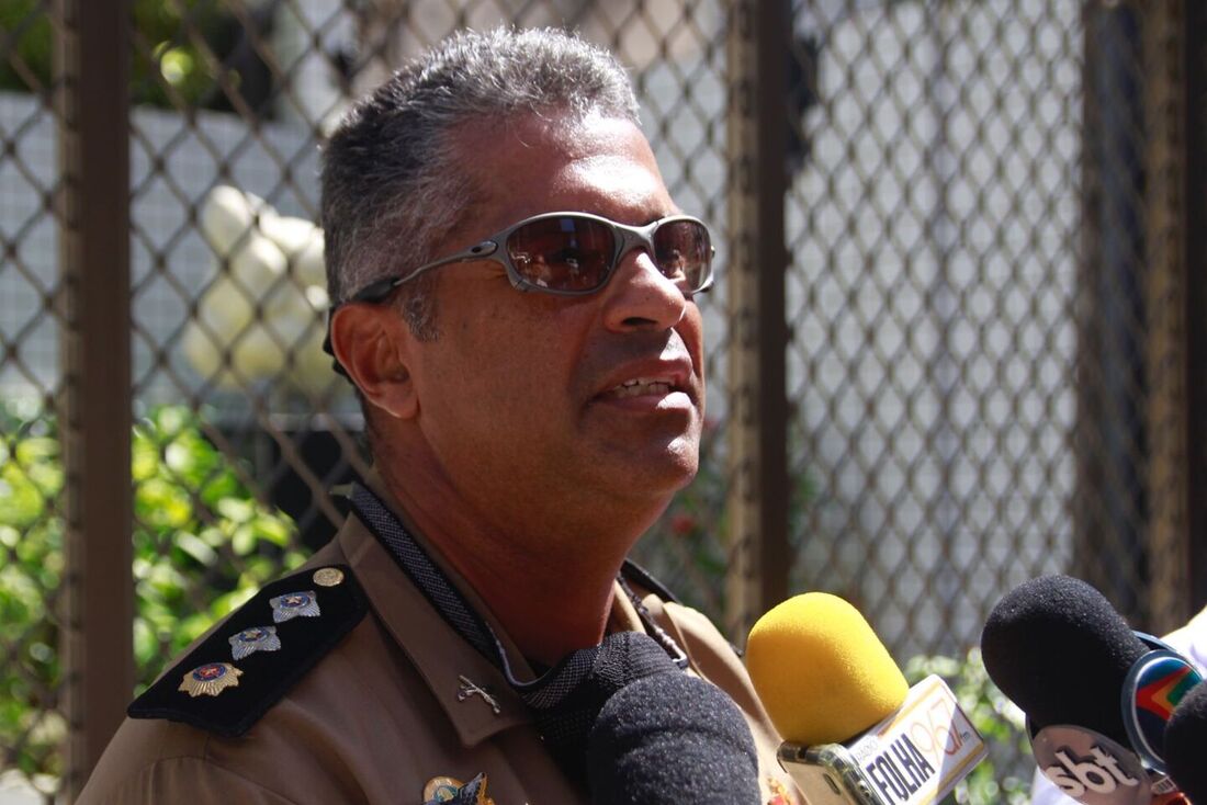 Major César Belo, subcomandante da Rádio Patrulha da Polícia Militar