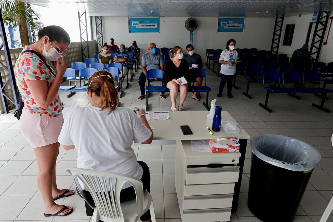 Centro de testagem para Covid no antigo Sesi da Mustardinha durou menos de um mês