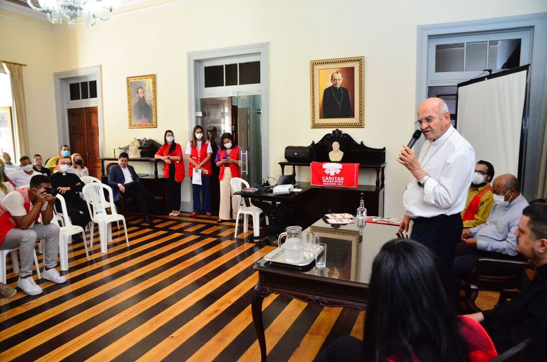 O arcebispo de Olinda e Recife, Dom Fernando Saburido, participou do evento