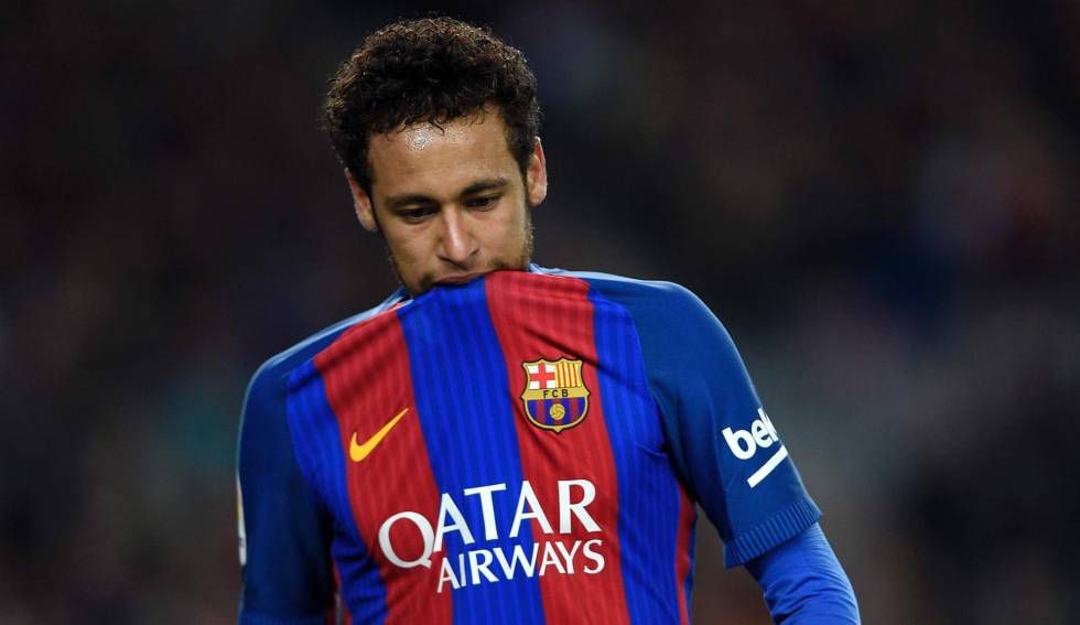 Neymar, na época em que jogava pelo Barcelona