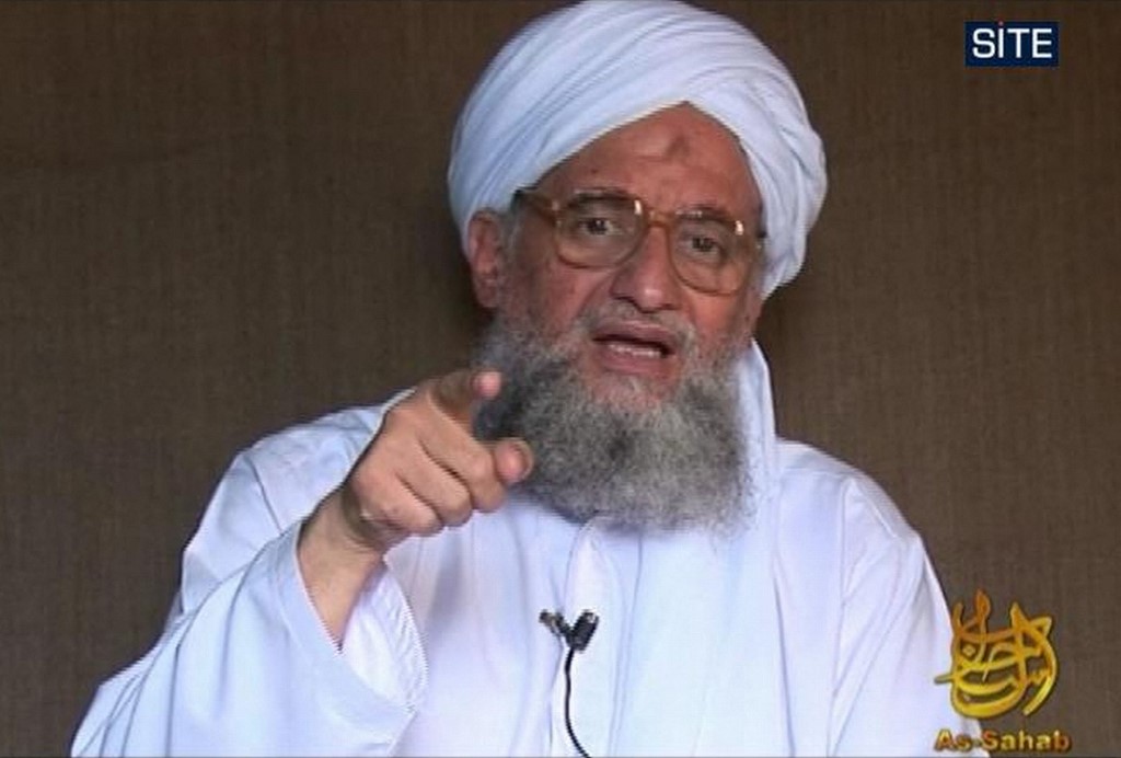 Ayman al-Zawahiri, chefe da Al-Qaeda