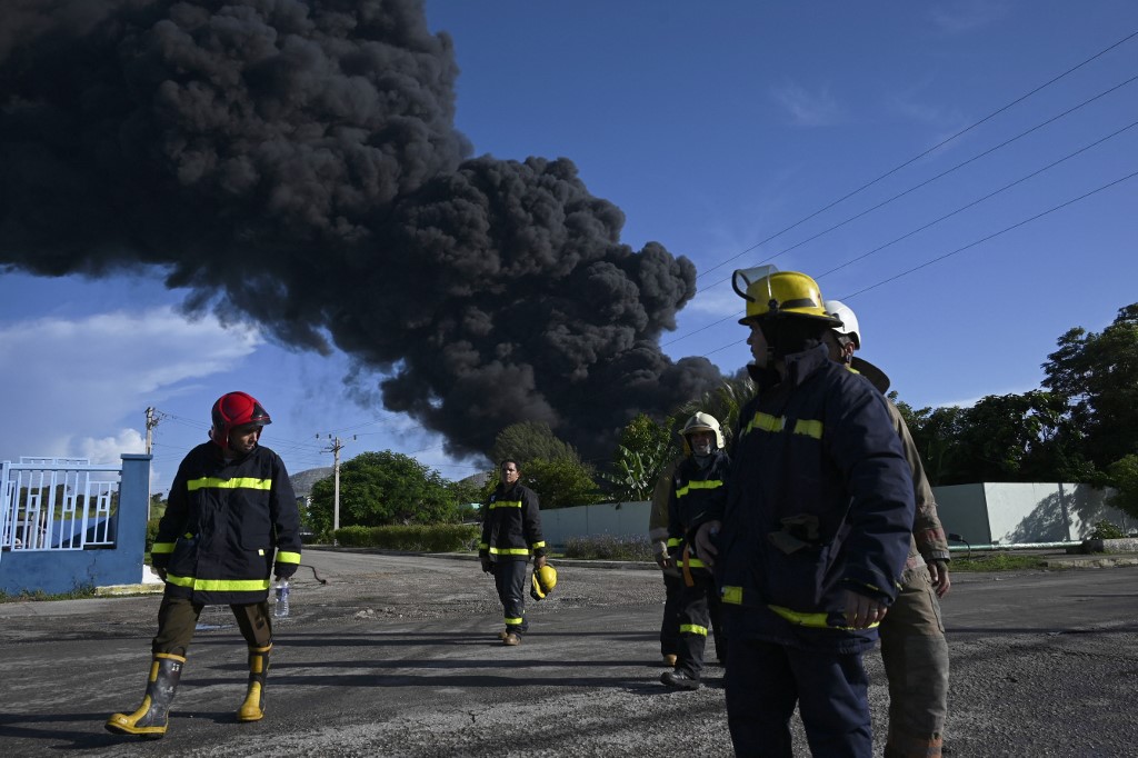 Raio atingiu um dos tanques do depósito localizado nos arredores de Matanzas, cerca de 100 quilômetros a leste de Hava